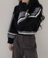 Colorblock Knit Pullover